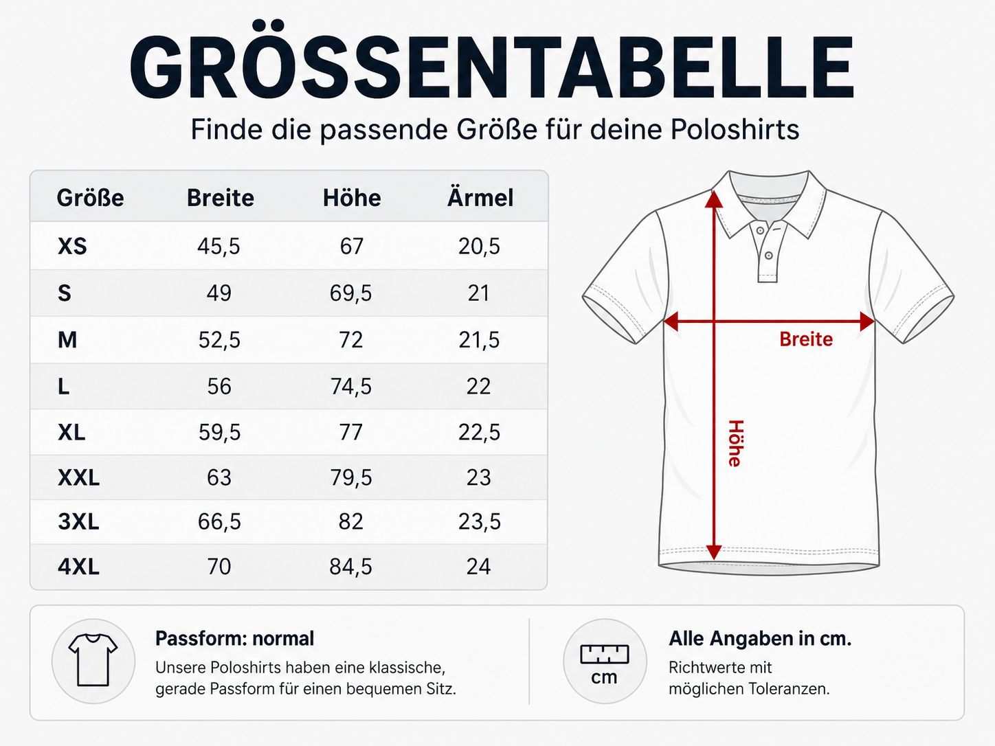 10 Poloshirts mit individuellem Brustlogo und großem Rückendruck