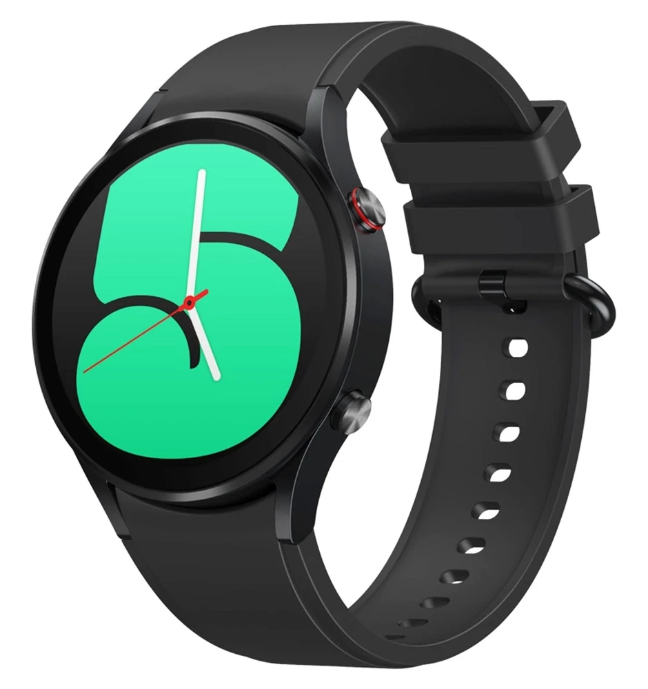 ZEBLAZE smartwatch GTR 3, 1.32", IP68, heart rate, ηχείο & mic, μαύρο χρώμα