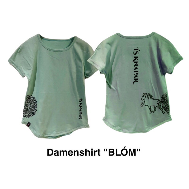 "BLÓM" - a women's shirt in a summer design