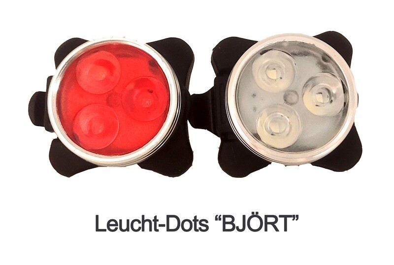 BJÖRG - Luminous dots for clear visibility!