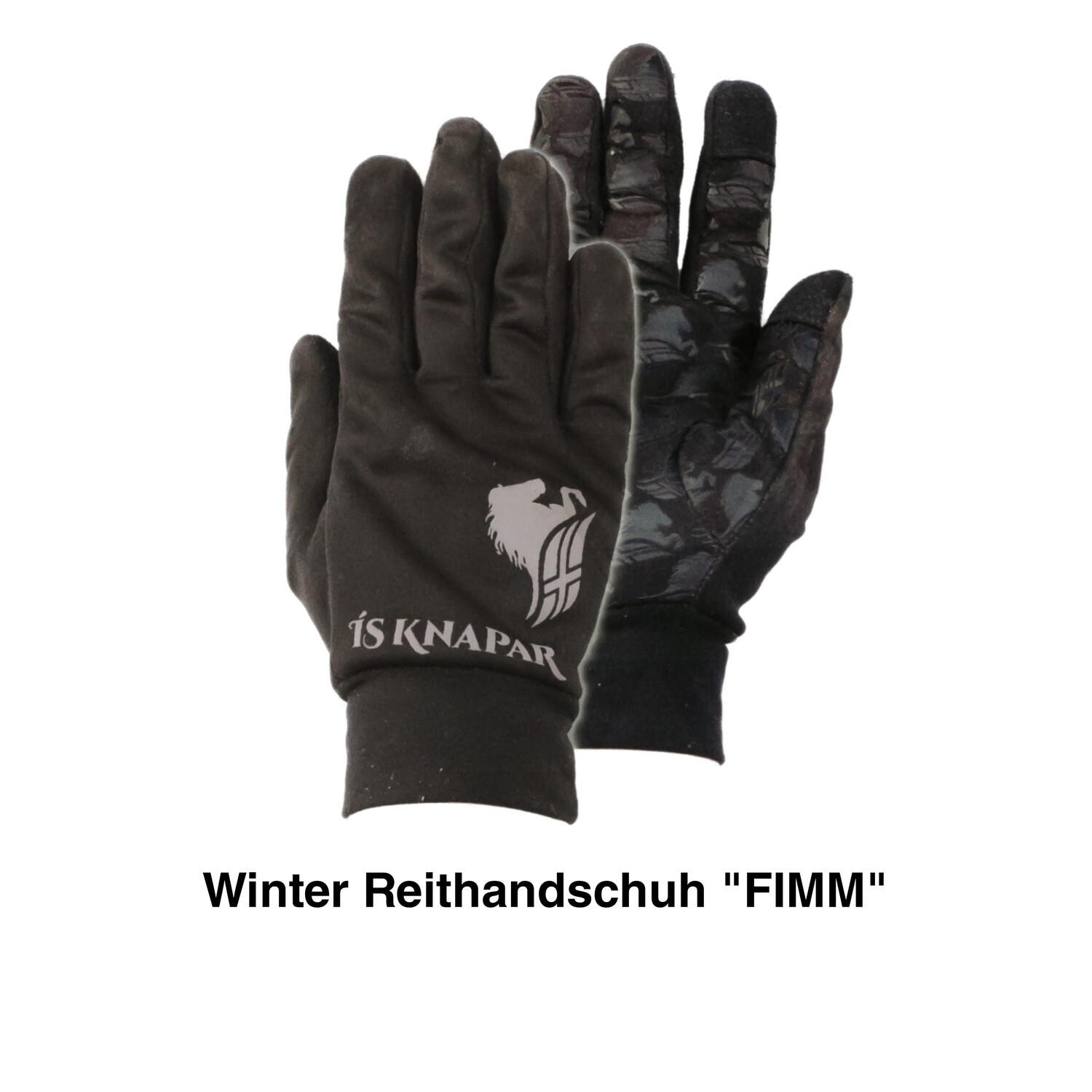 FIMM - unsere leichten Winterreithandschuhe mit Reflektion