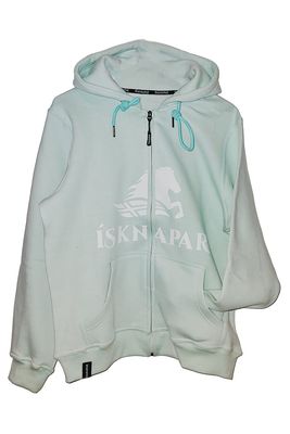 "HLÝTT" - cozy zipper hoodie for Icelandic horse fans and riders