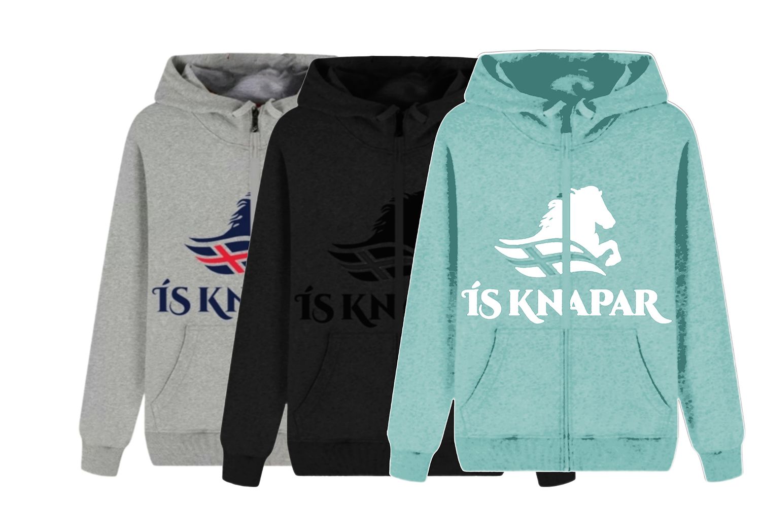 HLÝTT - Zipperjacke mit Kapuze