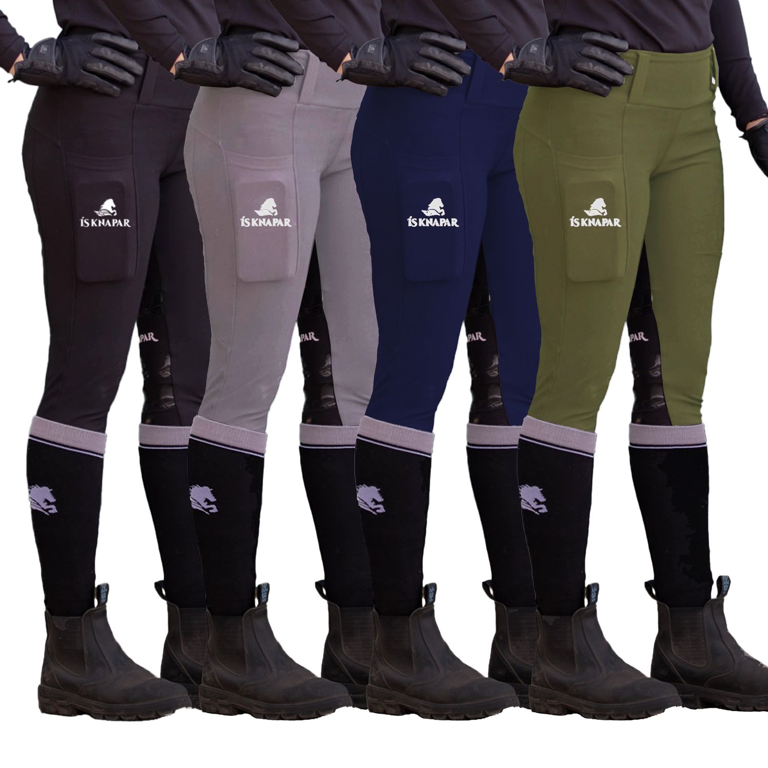 &quot;EVE&quot; riding leggings with a slight body shaping effect!
