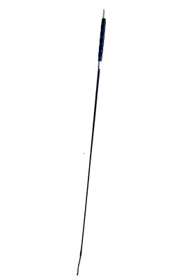 Riding whip KYLFU - elegant timing aid with good balance and soft leather handle