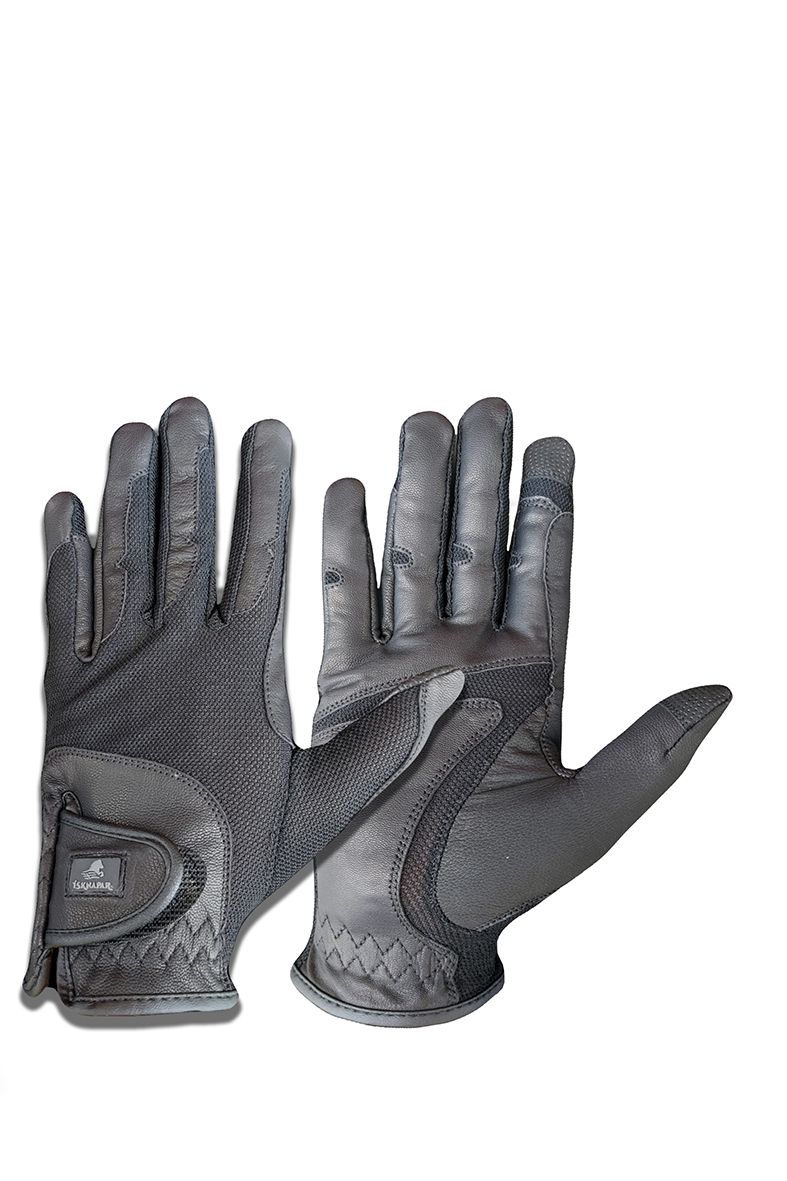 &quot;Varið&quot; - robust leather riding gloves with feeling