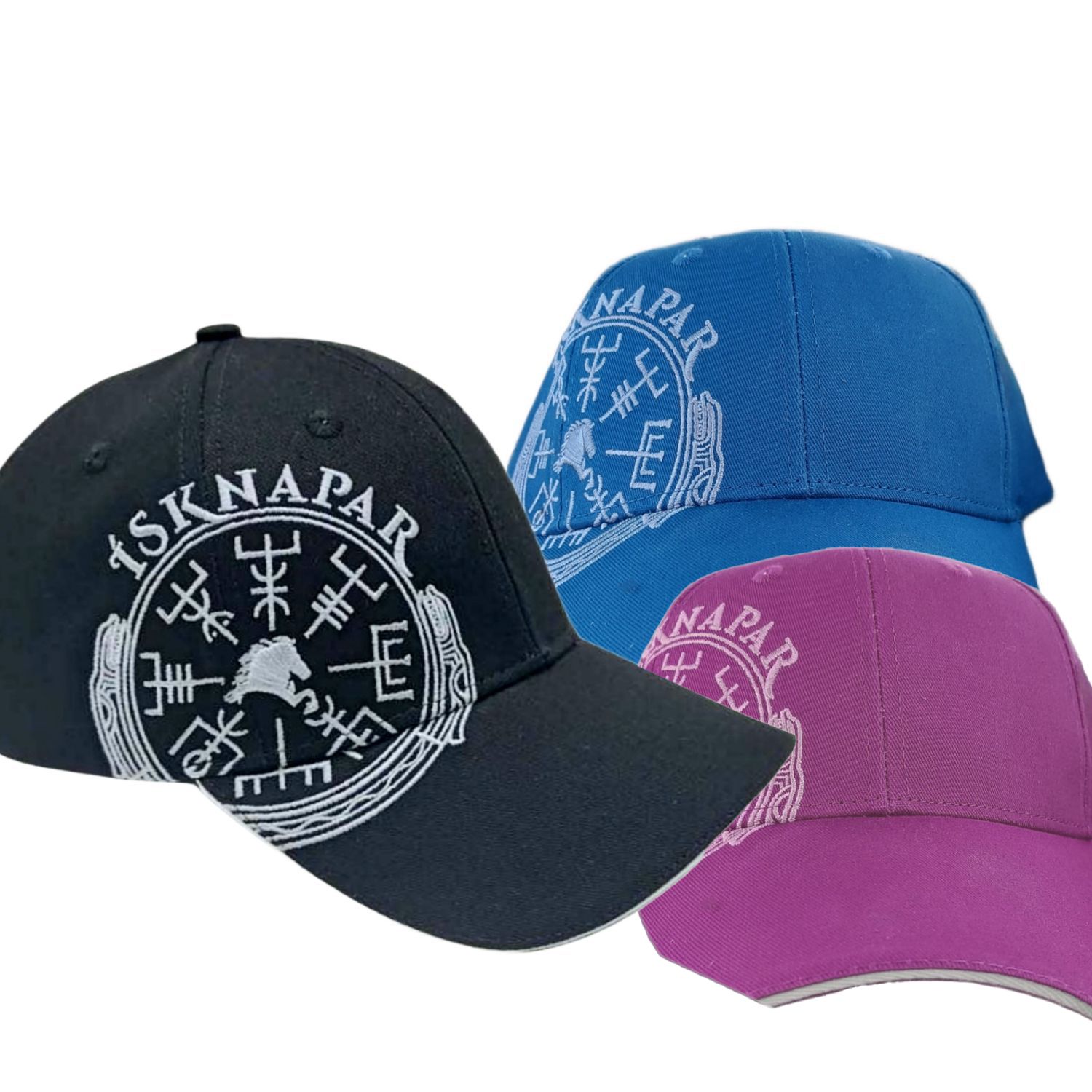 &quot;VEGVÍSIR&quot; high quality embroidered cap Vegvísir