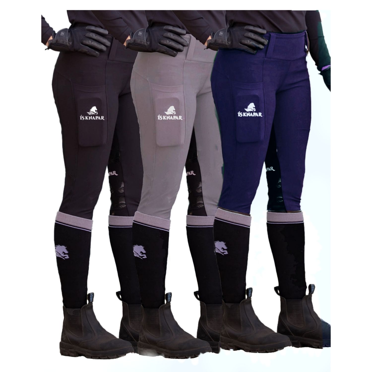 &quot;EVE&quot; riding leggings with a slight body shaping effect!