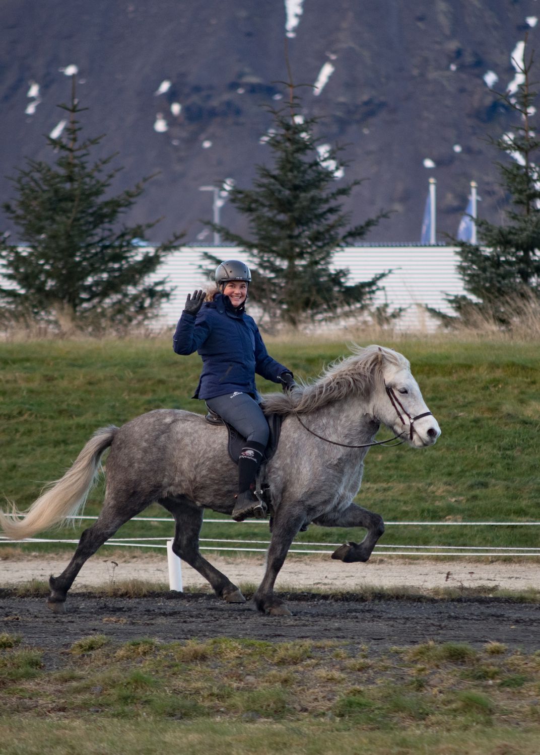 "EVE+" riding leggings for cold days - fluffy and warm, roughened