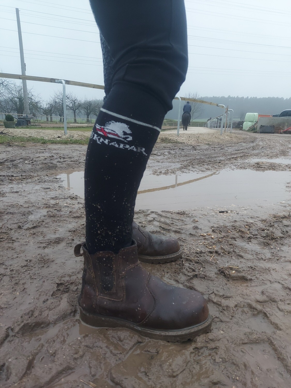 "FÓTUR" - knee socks for Icelandic horse fans and riders