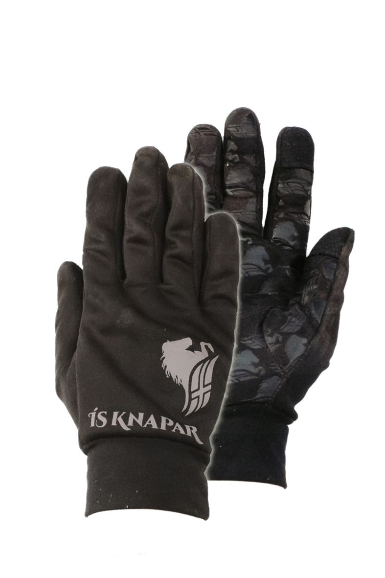 "FIMM" - our light winter riding gloves with reflection print