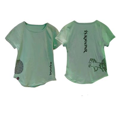 "BLÓM" - a women's shirt in a summer design