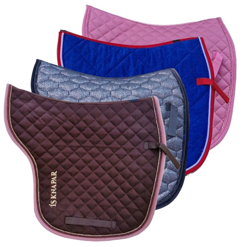 SKÍNA - saddle pad with and without glitter!