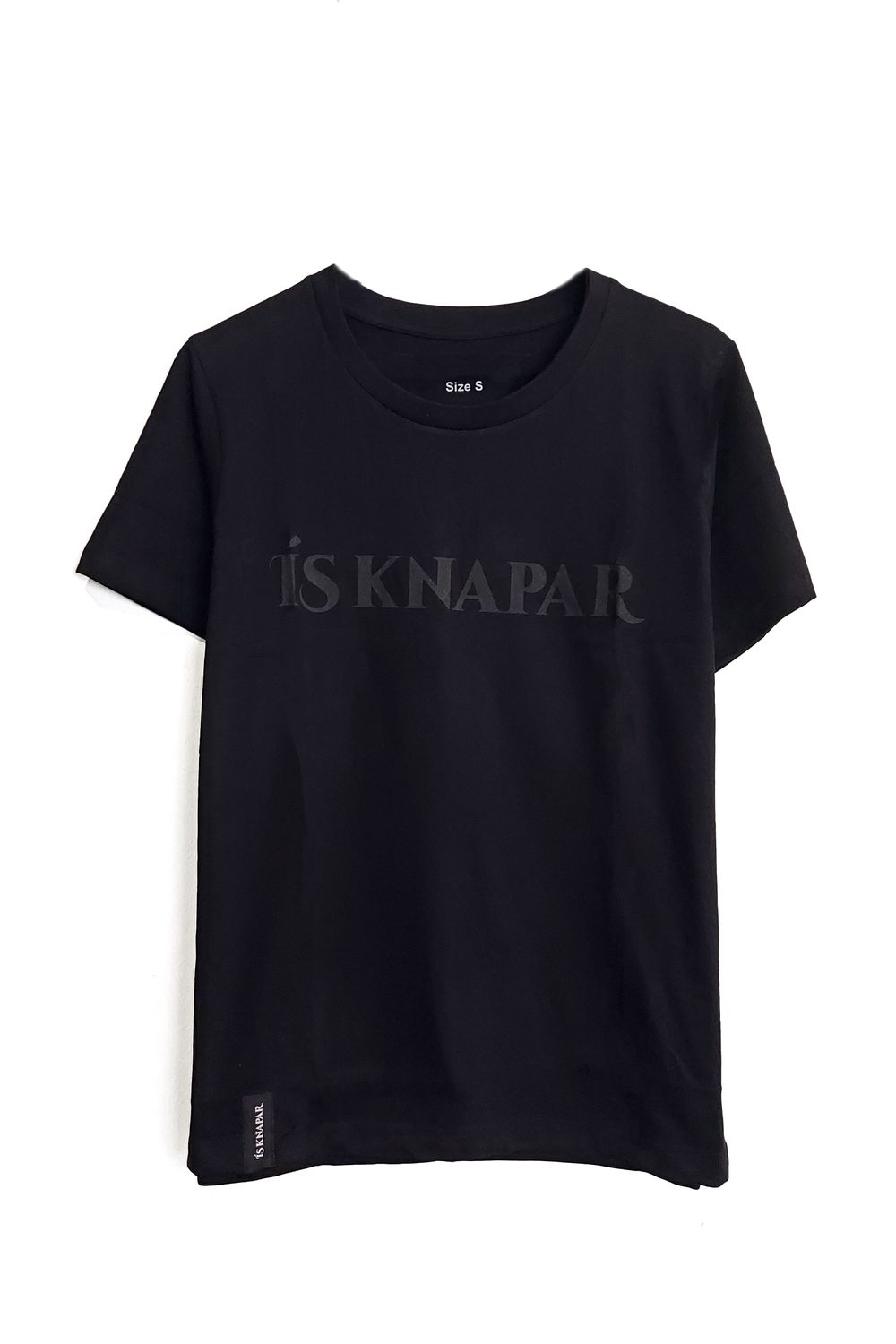 Ís Knapar Tshirt Shirt "Black Edition" Unisex Oversize
