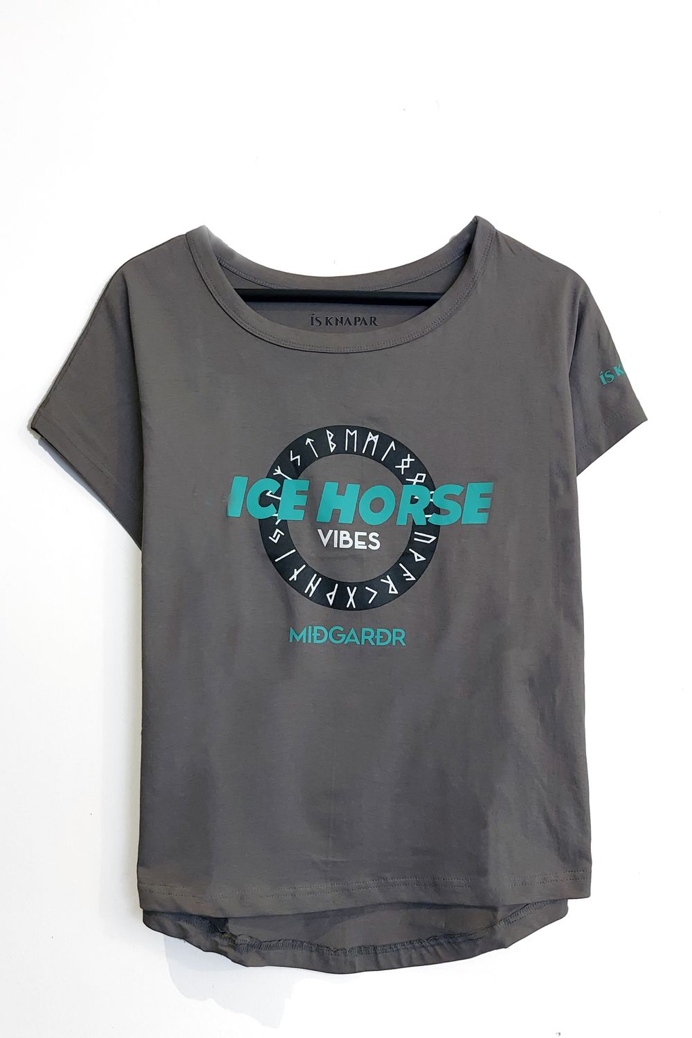 ÍS KNAPAR shirt "ICE HORSE" sports shirt, casual cut