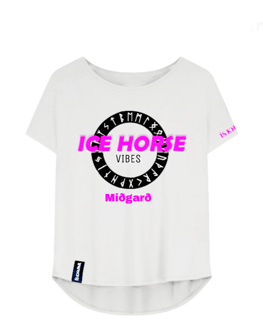 ÍS KNAPAR shirt "ICE HORSE" sports shirt, casual cut