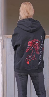 ÍS KNAPAR Hoodie RAGNARÖK HETTA - Rokkhestar ÍS KNAPAR Hoodie RAGNARÖK HETTA - Rokkhestar
