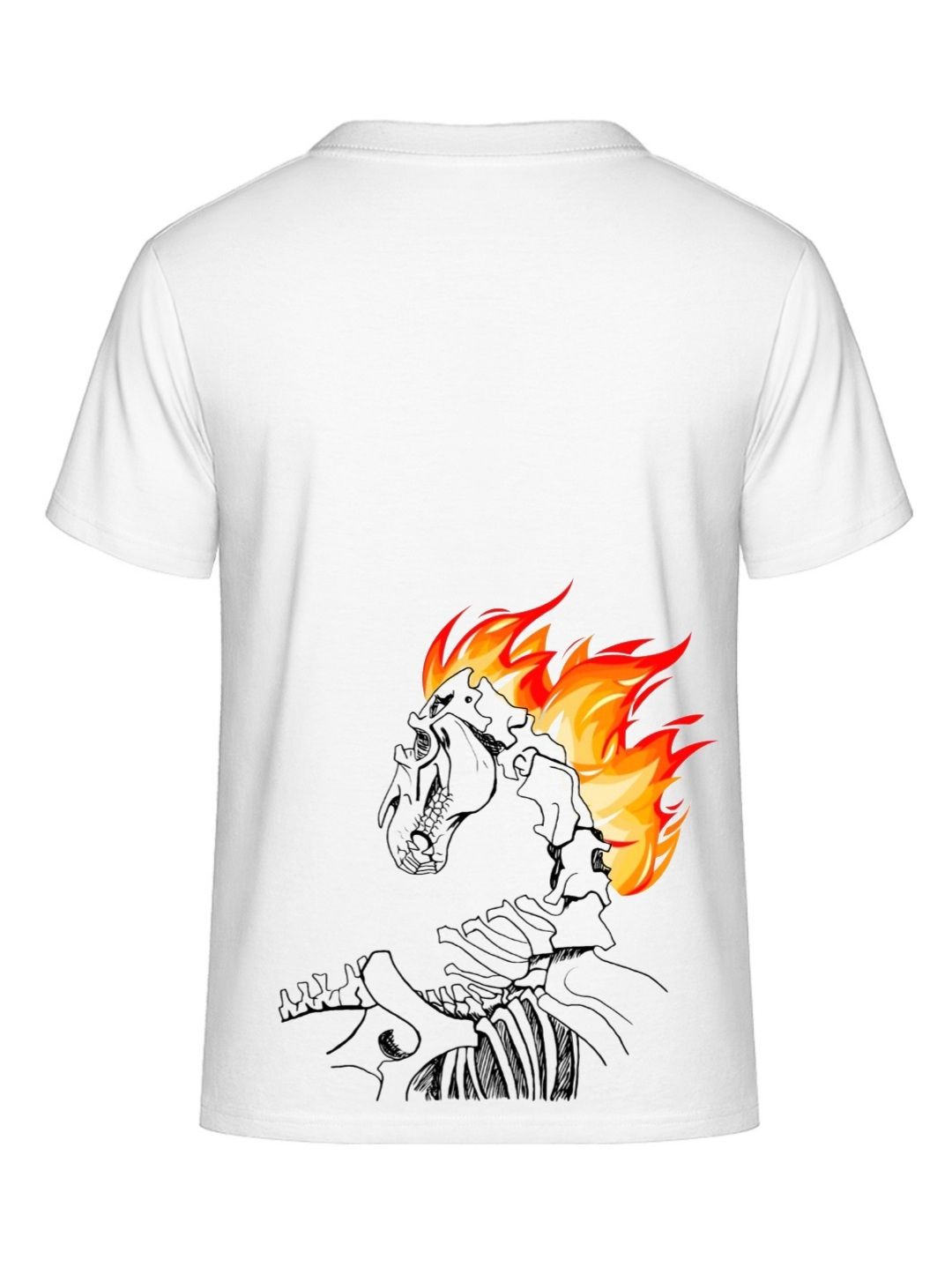 ÍS KNAPAR Tshirt Shirt "ELDUR" Rokkhestar Unisex Oversize
