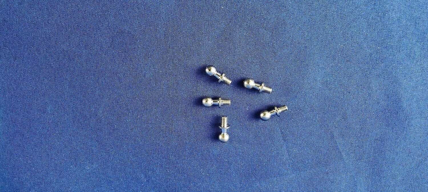 #K5,5-M3-4-5;  Kugelbolzen 5,5 (M3 x 4mm)   (5 Stück)
