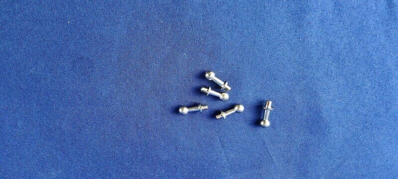 #K8,5-M3-3-5;  Kugelbolzen 8,5 (M3 x 3mm)   (5 Stück)