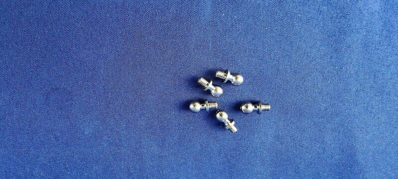 #K4,5-M3-3-5; Kugelbolzen 4,5 (M3 x 3mm) (5 Stück) #K4,5-M3-3-5; Kugelbolzen 4,5 (M3 x 3mm) (5 Stück)