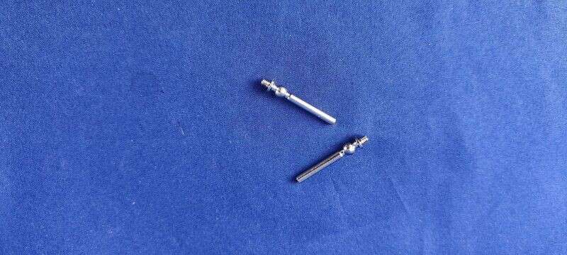 #TSL-4,5-3-26-M3-3-2;  TS-Führungsbolzen ø3mm x 26mm Kugel ø4,8mm (M3 x 3mm)   (2 Stück)