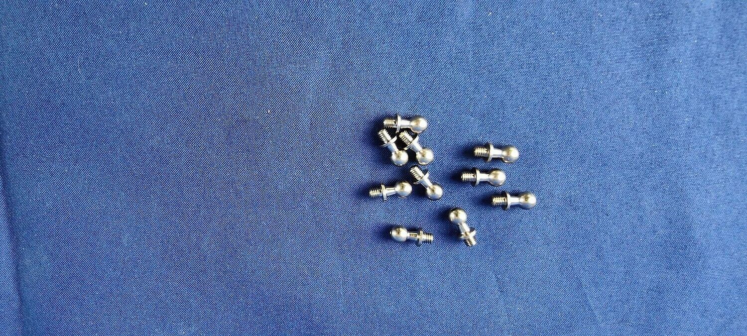 #K5,5-M3-3-10;  Kugelbolzen 5,5 (M3 x 3mm)   (10 Stück)