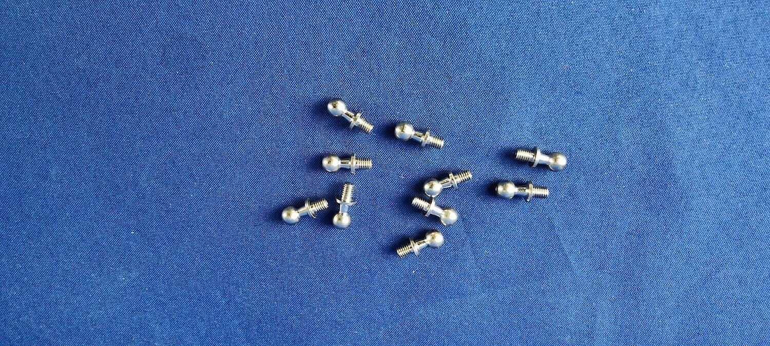 #K5,5-M3-4-10;  Kugelbolzen 5,5 (M3 x 4mm)   (10 Stück)
