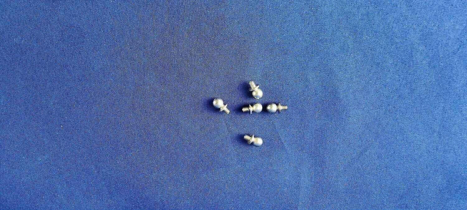 #K4-M2,5-3-5;  Kugelbolzen 4 (M2,5 x 3mm)  (5 Stück)