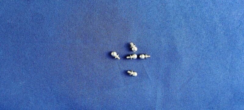 #K4-M2,5-3-5; Kugelbolzen 4 (M2,5 x 3mm) (5 Stück) #K4-M2,5-3-5; Kugelbolzen 4 (M2,5 x 3mm) (5 Stück)