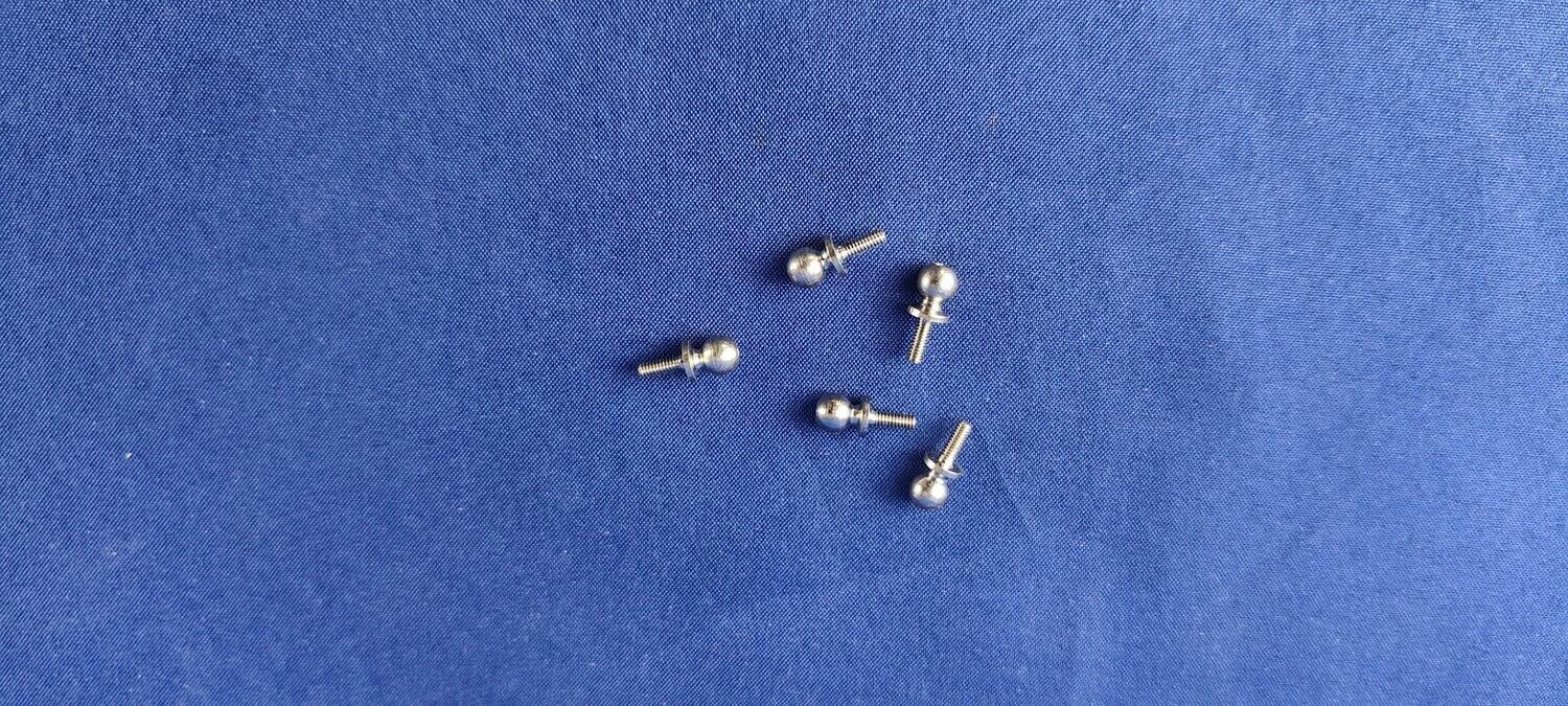 #K4,5-M2-5-5;  Kugelbolzen 4,5 (M2 x 5mm)  (5 Stück)