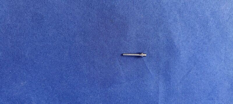 #TSFB-2-20-M3-3-1;  TS-Führungsbolzen ø2mm x 20mm o. Kugel (M3 x 3mm)   (1 Stück)
