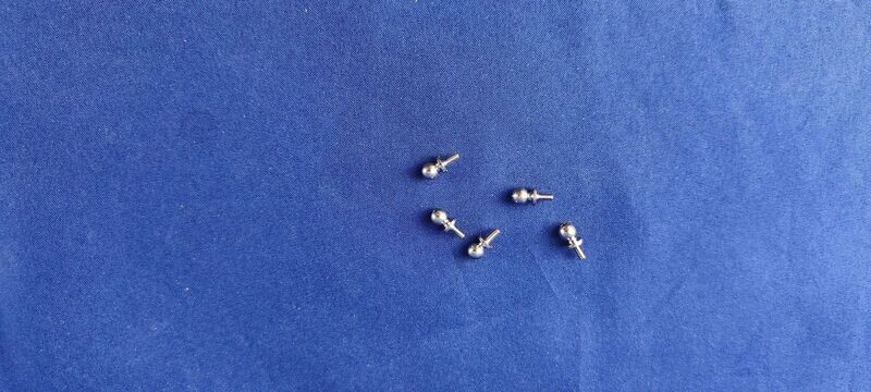 #K4,5-M2-4-5; Kugelbolzen 4,5 (M2 x 4mm) (5 Stück) #K4,5-M2-4-5; Kugelbolzen 4,5 (M2 x 4mm) (5 Stück)