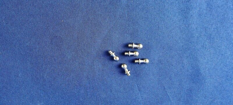 #K5,5-M3-3-5; Kugelbolzen 5,5 (M3 x 3mm) (5 Stück) #K5,5-M3-3-5; Kugelbolzen 5,5 (M3 x 3mm) (5 Stück)
