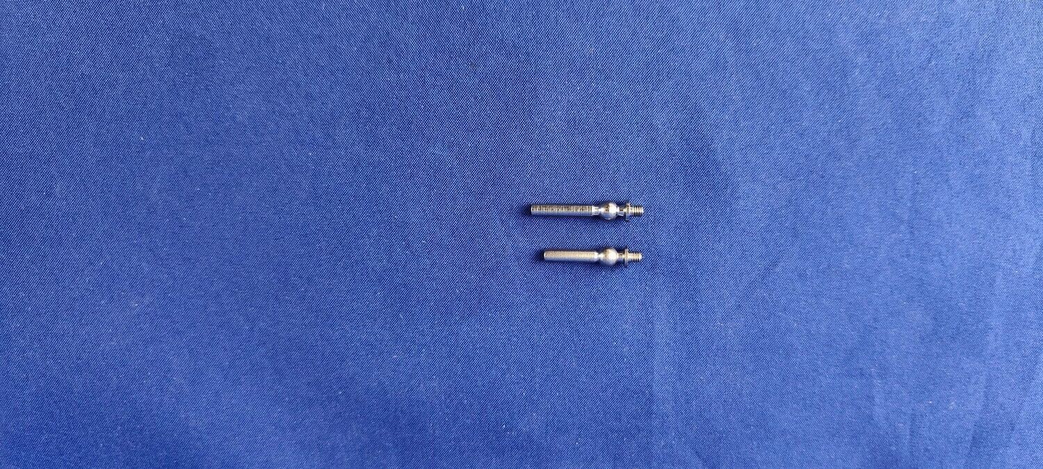#TSF-4,5-3-2320-M3-3;  TS-Führungsbolzen ø3mm x 23mm u. 20mm Kugel ø4,8mm (M3 x 3mm)   (2 Stück)