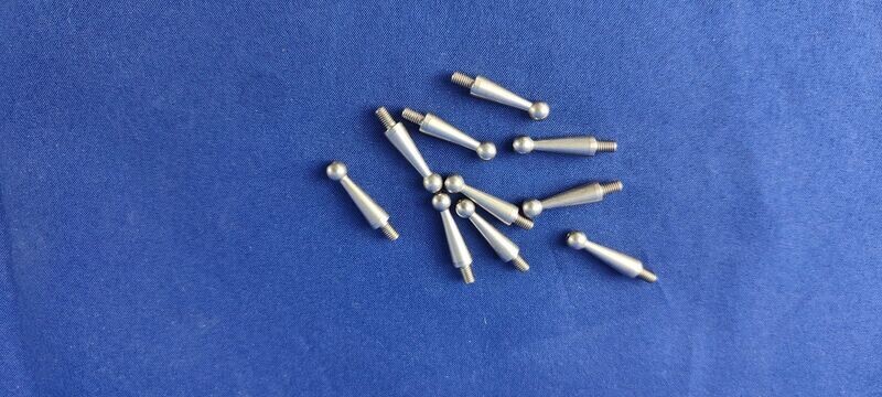 #K16-M3-3-10; Kugelbolzen 16 (M3 x 3mm) (10 Stück) #K16-M3-3-10; Kugelbolzen 16 (M3 x 3mm) (10 Stück)