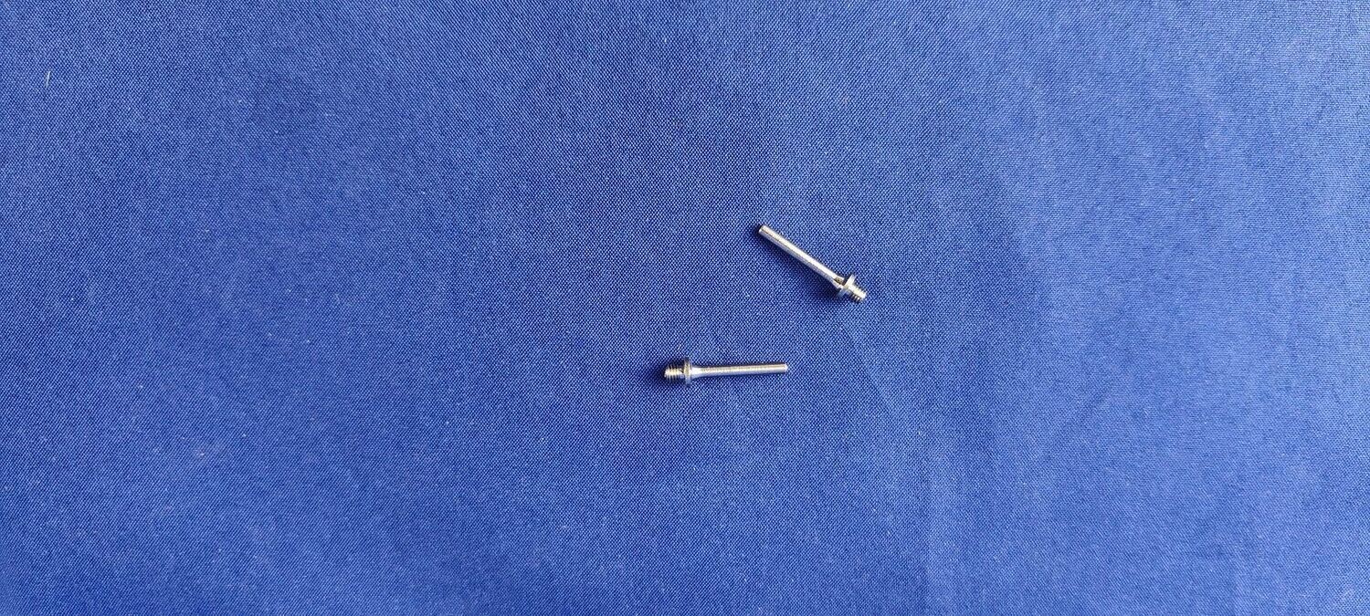 #TSFB-2-20-M3-3-2;  TS-Führungsbolzen ø2mm x 20mm o. Kugel (M3 x 3mm)   (2 Stück)