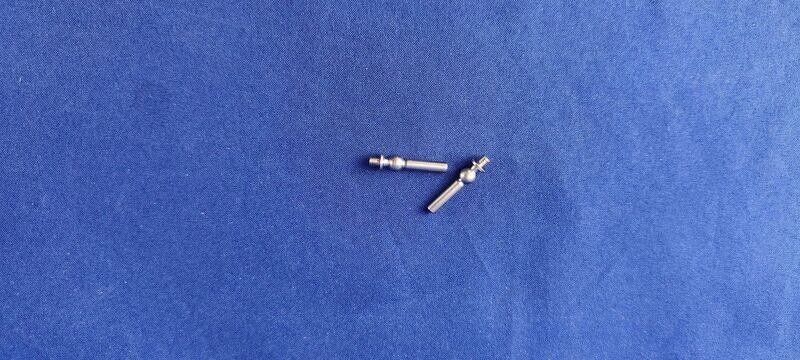 #TSK-4,5-3-20-M3-3-2;  TS-Führungsbolzen ø3mm x 20mm Kugel ø4,8mm (M3 x 3mm)   (2 Stück)