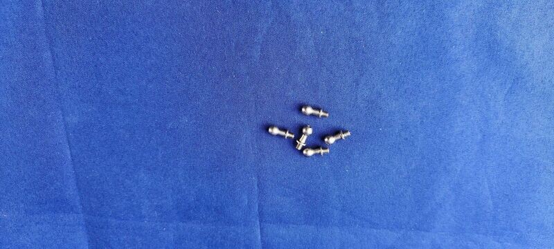 #K6,5-M3-3-5; Kugelbolzen 6,5 (M3 x 3mm) (5 Stück) #K6,5-M3-3-5; Kugelbolzen 6,5 (M3 x 3mm) (5 Stück)