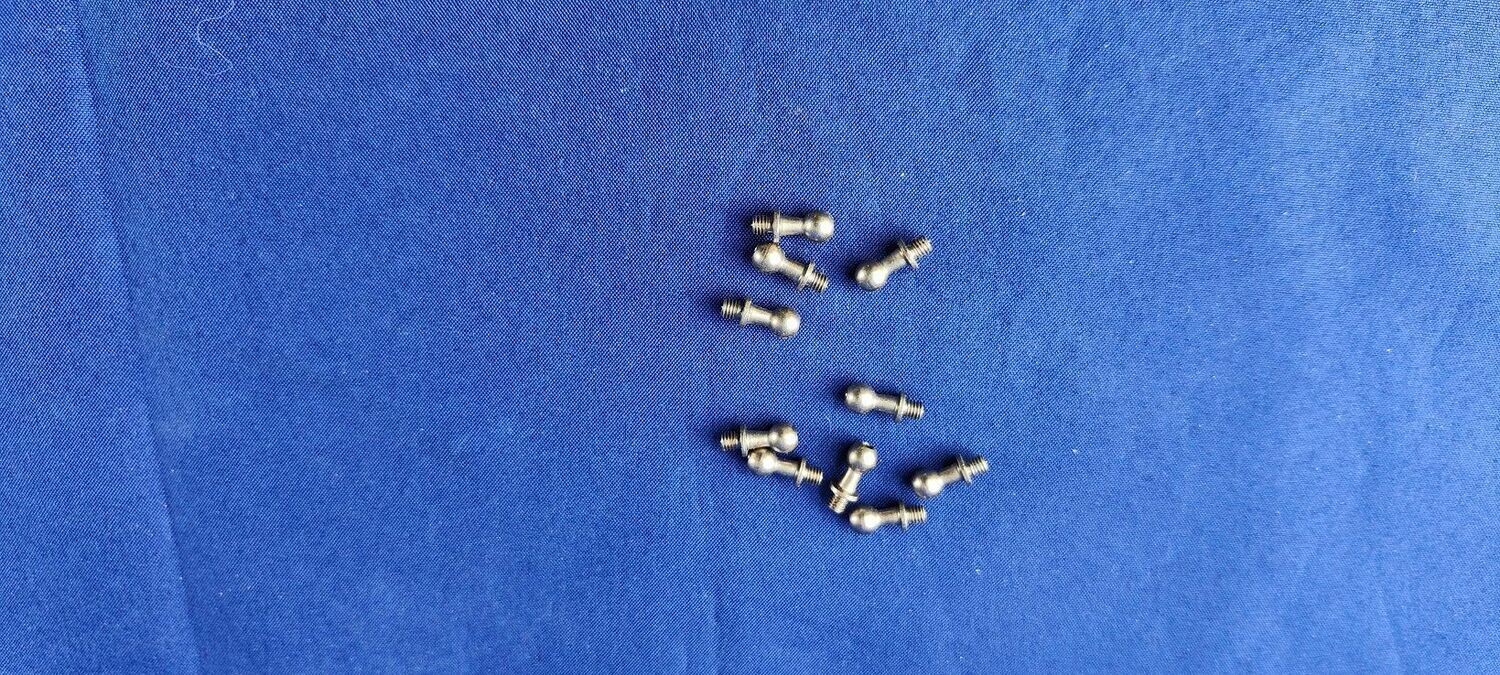 #K6,5-M3-3-10;  Kugelbolzen 6,5 (M3 x 3mm)   (10 Stück)