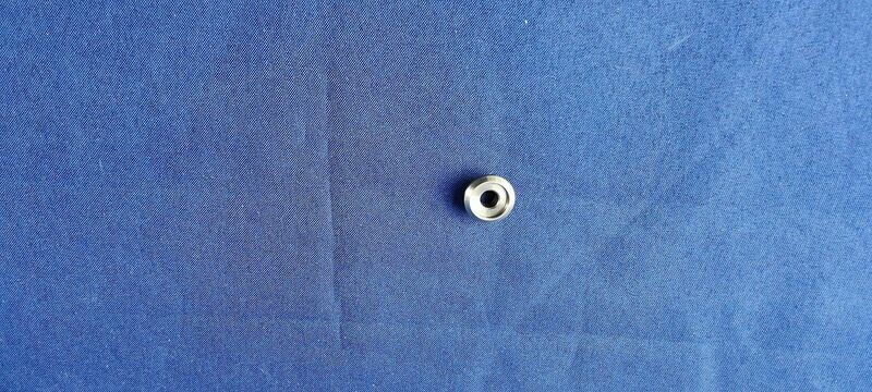 #2109-4; VA Buchse für ø4mm für Blatthalteschraube M4 #2109-4; VA Buchse für ø4mm für Blatthalteschraube M4