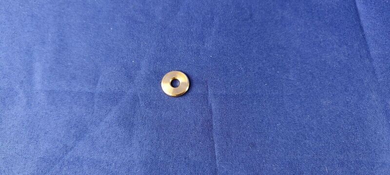 #2105; Druckscheibe aus Messing für M5 Schraube #2105; Druckscheibe aus Messing für M5 Schraube