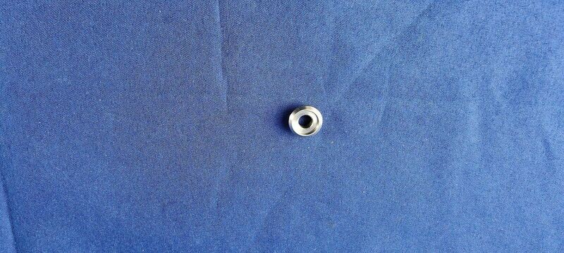 #2109-5; VA Buchse für ø5mm für Blatthalteschraube M5 #2109-5; VA Buchse für ø5mm für Blatthalteschraube M5