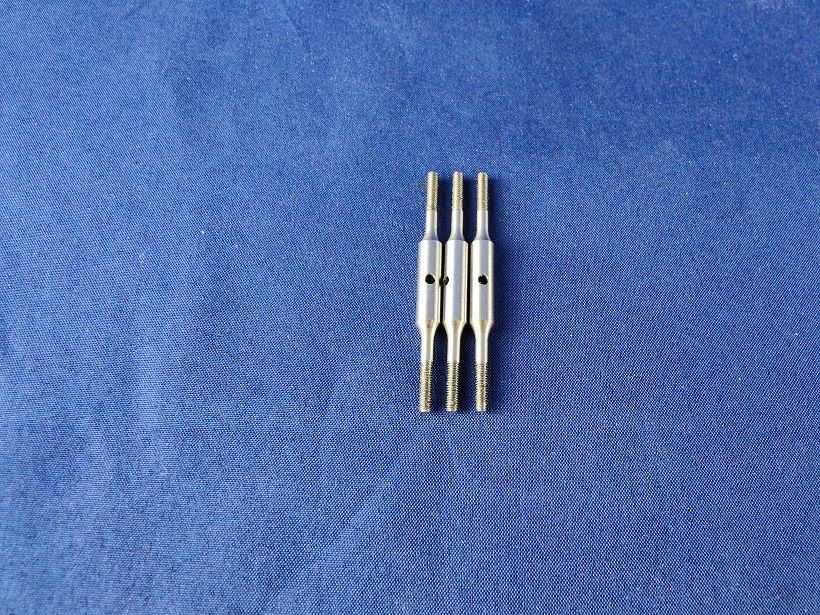 #X-9100-50-M2,5-3;  Gestänge 50mm M2,5 für 3-Blatt Rotorkopf (3 Stück)