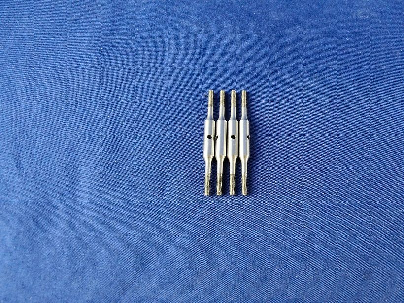 #X-9100-50-M2,5-4;  Gestänge 50mm M2,5 für 4-Blatt Rotorkopf (4 Stück)