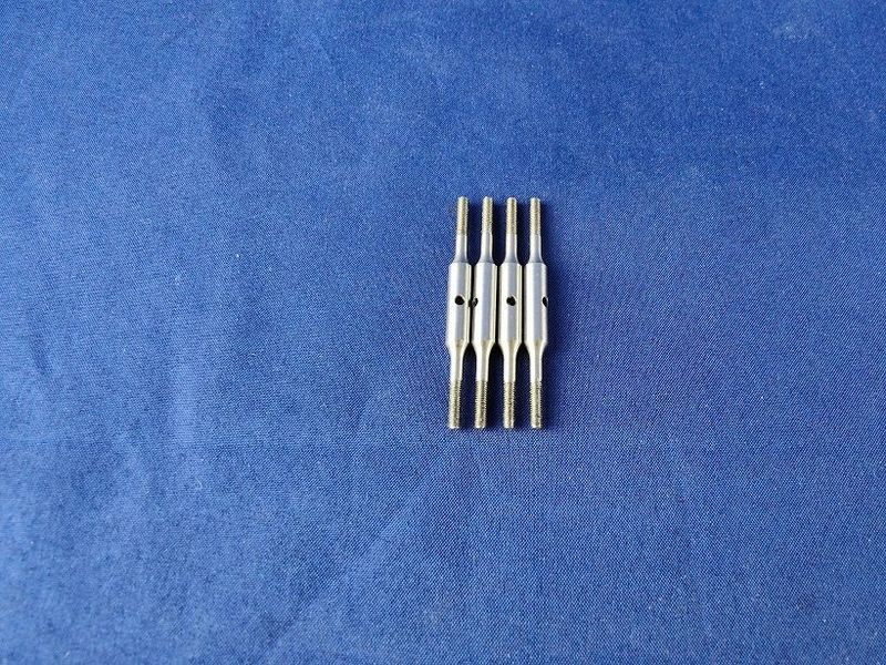 #X-9100-50-M2,5-4;  Gestänge 50mm M2,5 für 4-Blatt Rotorkopf (4 Stück)