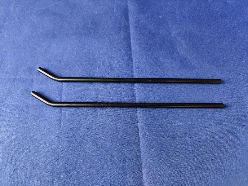 #2000-2; Kufenrohr ø6mm #2000-2; Kufenrohr ø6mm "schwarz" (2 Stück)