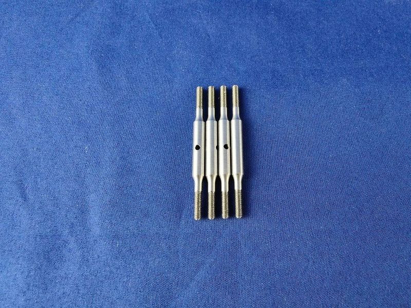 #X-9100-55-M3-4;  Gestänge 55mm M3 für 4-Blatt Rotorkopf (4 Stück)