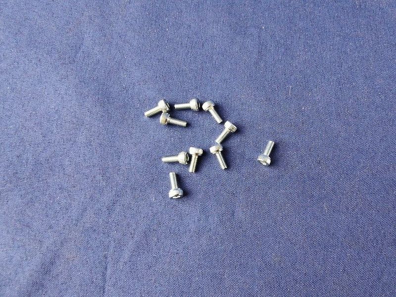 #M2,5-6-912-129-V-10;  ISK M2,5 x 6   DIN 912 12.9  (10 Stück) verzinkt