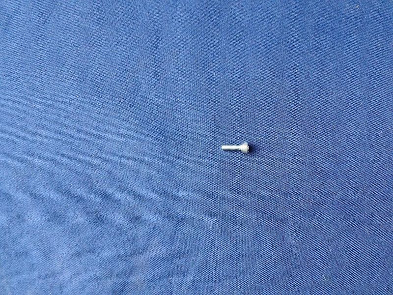 #M2,5-8-912-129-V-1;  ISK M2,5 x 8   DIN 912 12.9  (1 Stück) verzinkt